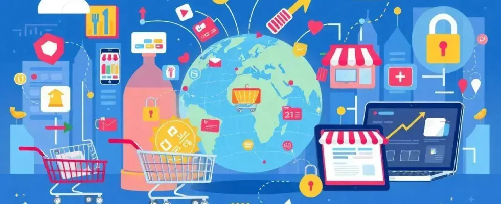 O Papel das Plataformas Digitais na Expansão do Comércio Online Global